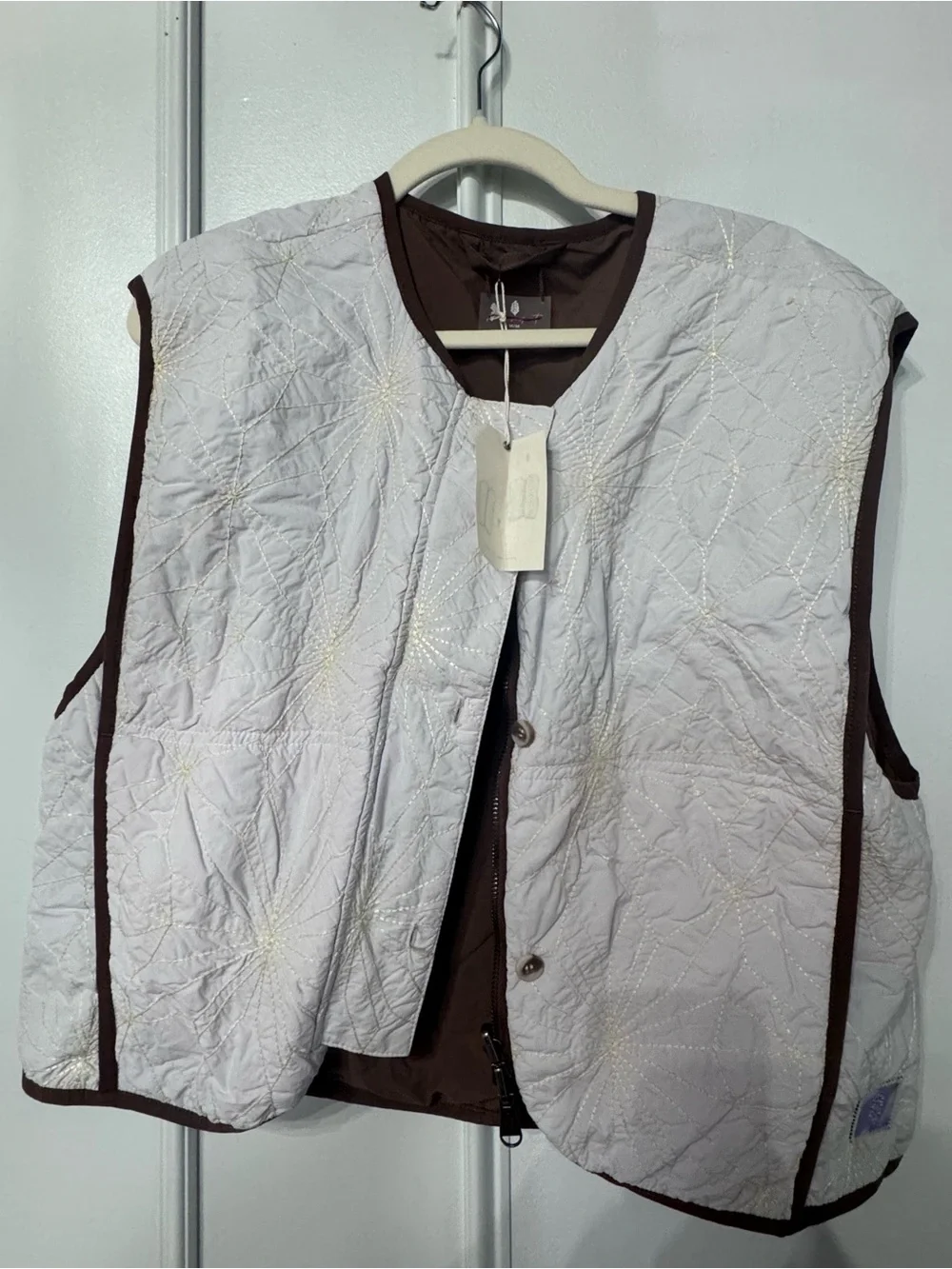 Free People- Kacie Reversible Quilted Liner Vest